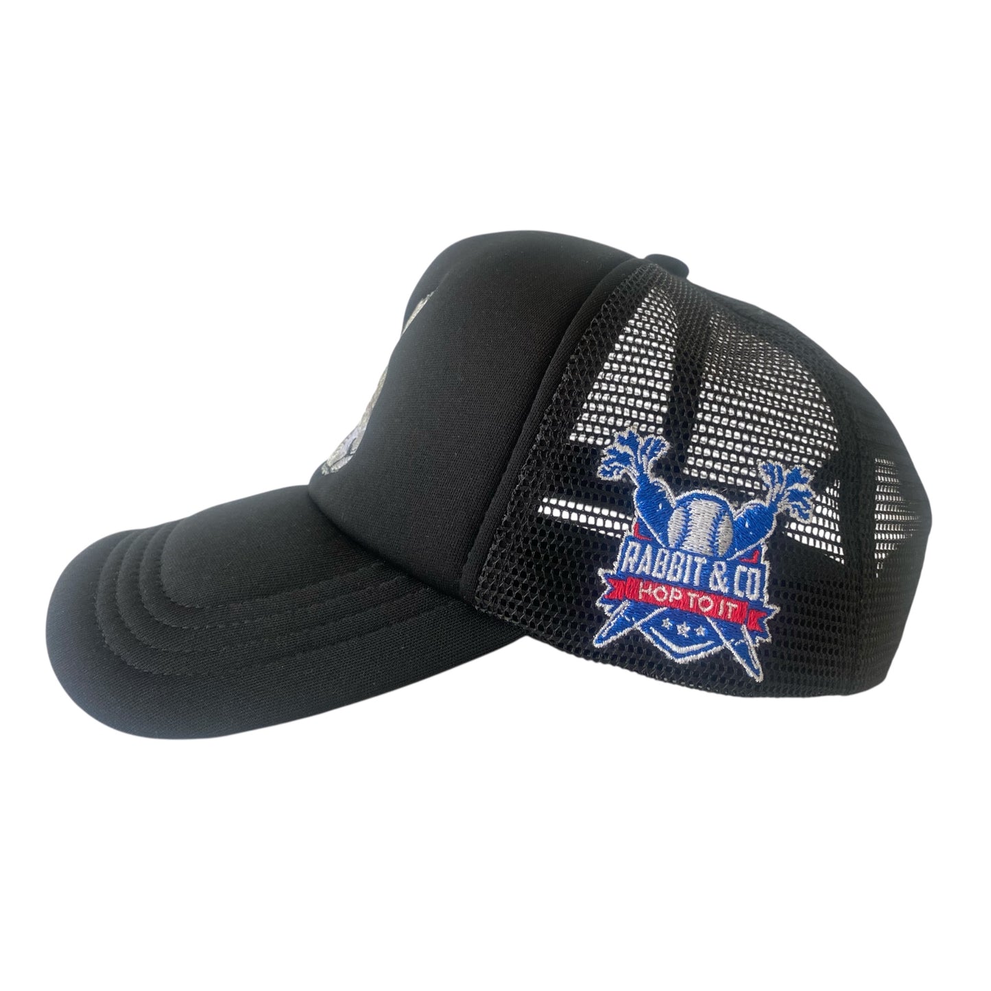 Black Foam Trucker Hat