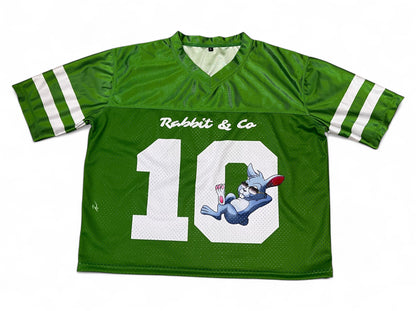 Green & White Rabbit & Co. “Abundance” Jersey
